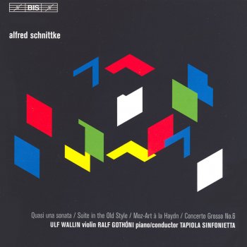 Alfred Schnittke, Vladimir Spivakov, Vladimir Milman, Tapiola Sinfonietta & Ralf Gothoni Suite in the Old Style (arr. V. Spivakov and V. Milman ): II. Ballet