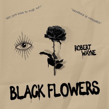 Robert Wayne Black Flowers