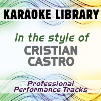 Karaoke Library Te Llamé (Karaoke Version) [In the Style of Cristian Castro]