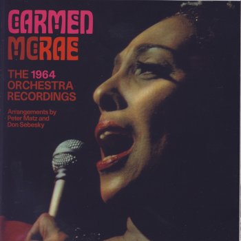 Carmen McRae I'm Foolin' Myself