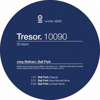 Joey Beltram Ball Park (DJ Rush Remix)