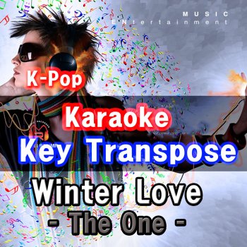 Groove Edition 겨울사랑 (Winter Love) [In the Style of the One] [Key Karaoke for Woman]