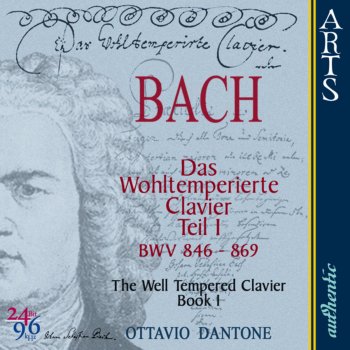 Ottavio Dantone Praeludium & Fuga (A 2 Voci) BWV 855: E Minor (Bach)