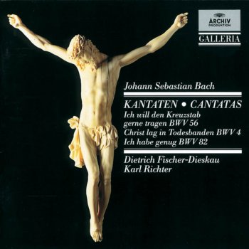 Dietrich Fischer-Dieskau feat. Münchener Bach-Orchester & Karl Richter Ich will den Kreuzstab gerne tragen Cantata, BWV 56: 4. Recitativo: "Ich stehe fertig und bereit"