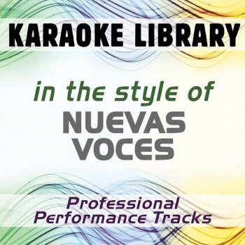Karaoke Library Desnuda (Full Vocal Version) [In the Style of Nuevas Voces]
