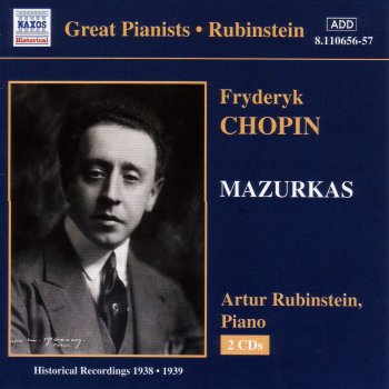 Arthur Rubinstein Mazurka No. 35 in C minor, Op. 56, No. 3