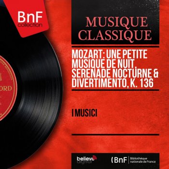I Musici Divertimento in D Major, K. 136: II. Andante