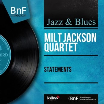 Milt Jackson Quartet A Thrill from the Blues