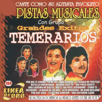 MMP Una Lágrima No Basta (Karaoke)