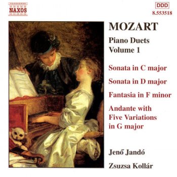 Исполнитель Wolfgang Amadeus Mozart, Zsuzsa Kollár & Jenő Jandó, альбом Mozart: Piano Duets, Vol. 1