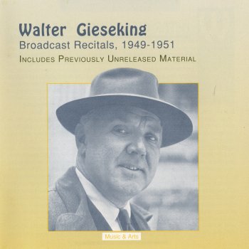 Walter Gieseking French Suite No. 2 in C Minor, BWV 813: II. Courante