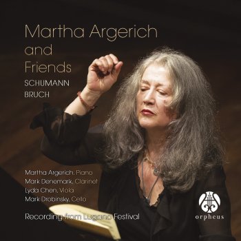 Martha Argerich, Charles Dutoit & Orquesta Sinfónica del Sodre Pieces for Clarinet, Viola and Piano, Op. 83: I. Andante