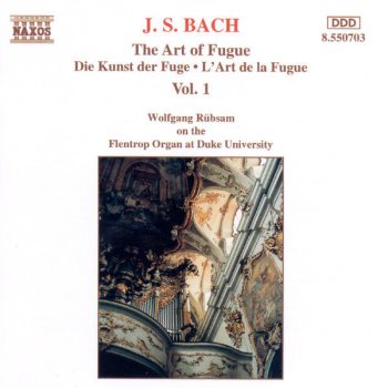 Johann Sebastian Bach feat. Wolfgang Rübsam Die Kunst der Fuge, BWV 1080: Contrapunctus XV
