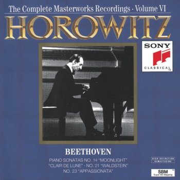 Vladimir Horowitz Sonata No. 14 in C-Sharp Minor for Piano, Op. 27, No. 2 "Moonlight": I. Adagio Sostenuto