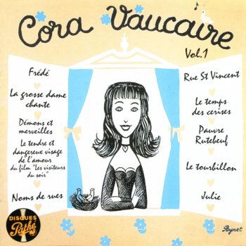 Cora Vaucaire Le temps des cerises