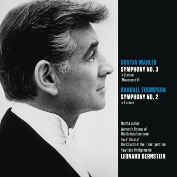 Gustav Mahler, Leonard Bernstein & New York Philharmonic Symphony No. 3 in D Minor, Part II: VI. Langsam, Ruhevoll. Empfunden