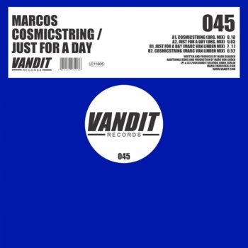 Marcos Just for a Day (Original Mix)