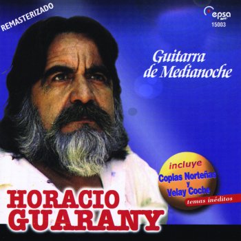 Horacio Guarany Velay coche