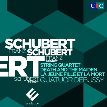 Исполнитель Quatuor Debussy, альбом Schubert: String Quartet No. 14 "Death and the Maiden"
