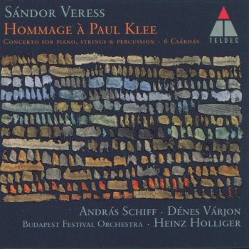 Sándor Veress, András Schiff & Heinz Holliger Veress : Hommage à Paul Klee : VI Grün in Grün - Andante