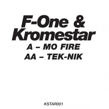 F-One & Kromestar Tek-Nik