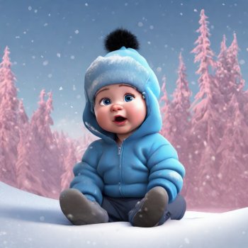 AtilaKw The Baby in the Snow