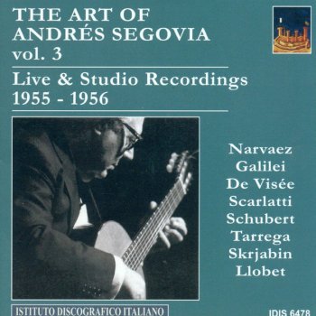 Francisco Tárrega feat. Andrés Segovia Prelude No. 2 in A Major