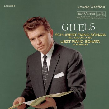 Emil Gilels Piano Sonata in B Minor: III. Allegro energico