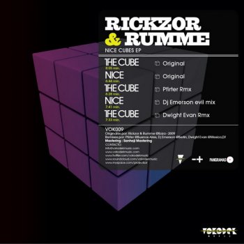 Rickzor & Rumme The Cube