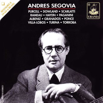 Henry Purcell feat. Andrés Segovia A New Irish Tune, Z. 646