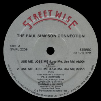 The Paul Simpson Connection Dub Me