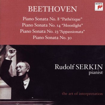 Rudolf Serkin Sonata No. 8 in C minor fro Piano, Op. 13 "Pathétque": III. Rondo. Allegro