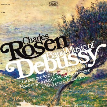 Исполнитель Charles Rosen, альбом Piano Music of Debussy