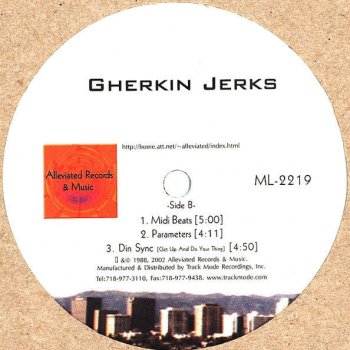 Исполнитель Gherkin Jerks, альбом Stomp The Beat E.P.