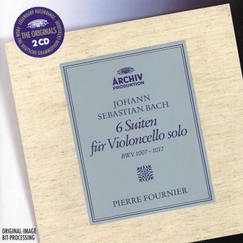 Johann Sebastian Bach feat. Pierre Fournier Suite For Cello Solo No.5 In C Minor, BWV 1011: 4. Sarabande