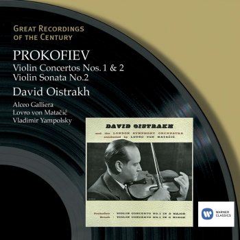 David Oistrakh feat. Vladimir Yampolsky Sonata for Violin and Piano No. 2 in D Op. 94 (2004 Remastered Version): Moderato