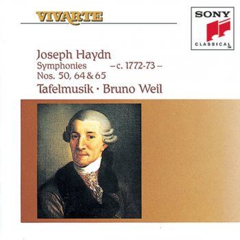 Исполнитель Bruno Weil feat. Tafelmusik, альбом Haydn: Symphonies Hob. I:50, 64 & 65