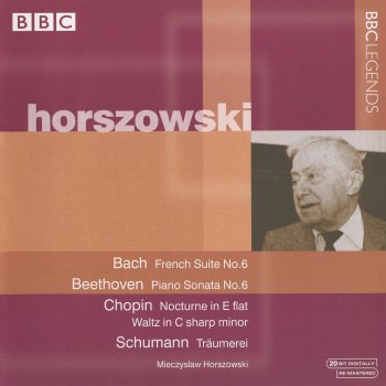 Исполнитель Mieczysław Horszowski, альбом Horszowski - Bach, Beethoven, Schumann, Chopin