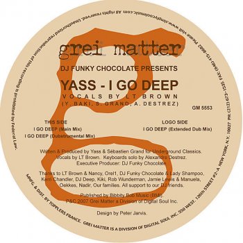 Yass I Go Deep - Dubstrumental