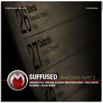 Исполнитель Suffused, альбом Year 2008, Pt. 3 (Remixes)