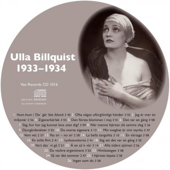 Ulla Billquist Hum-Hum / De' Går Lätt Ibland