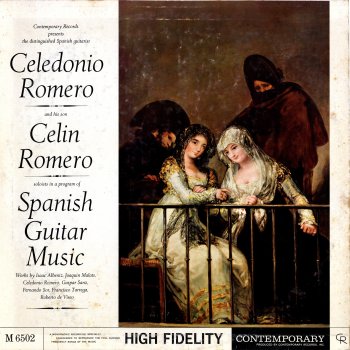 Исполнитель Celedonio Romero, альбом Spanish Guitar Music