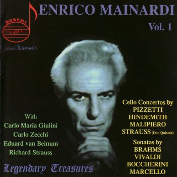 Enrico Mainardi feat. Carlo Zecchi Cello Sonata No. 1 In a Major, G13: III. Allegro