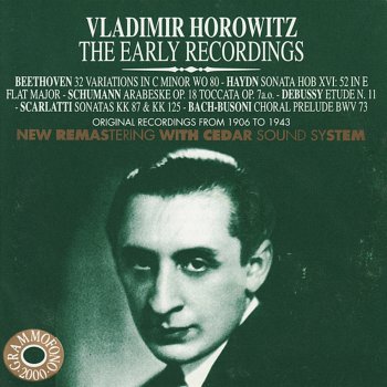 Vladimir Horowitz Sonata In E-Flat Major, Hob. XVI:52