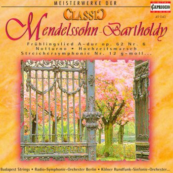 Jeno Jandó Lieder Ohne Worte (Songs Without Words), Book 5, Op. 62: No. 30 In a Major, Op. 62, No. 6, "Fruhlingslied"