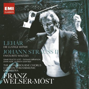 Robert Poulton, Franz Welser-Möst, Thomas Hampson, Dirk Bogarde, John Aler, London Philharmonic Orchestra, Elzbieta Szmytka, Glyndebourne Chorus, Kurt Azesberger, Rudolf Schasching & Felicity Lott Die Lustige Witwe (complete), ACT 2: Mein Freund, Vernunft!...Wie eine Rosenknospe (Valencienne, Camille)