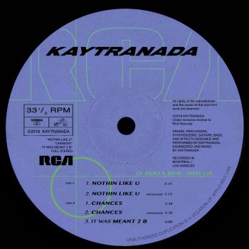 KAYTRANADA IT WAS MEANT 2 B