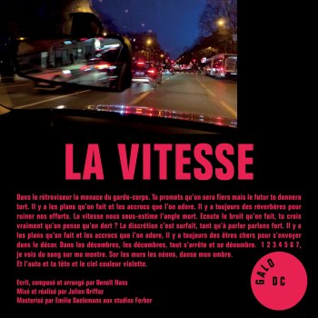 Исполнитель Galo DC, альбом La Vitesse