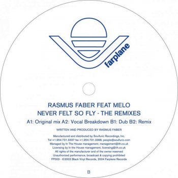 Rasmus Faber Never Felt So Fly (Dub)