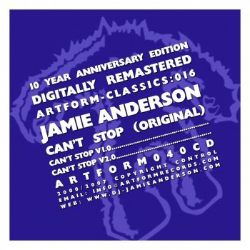 Jamie Anderson Can't Stop V2.0
